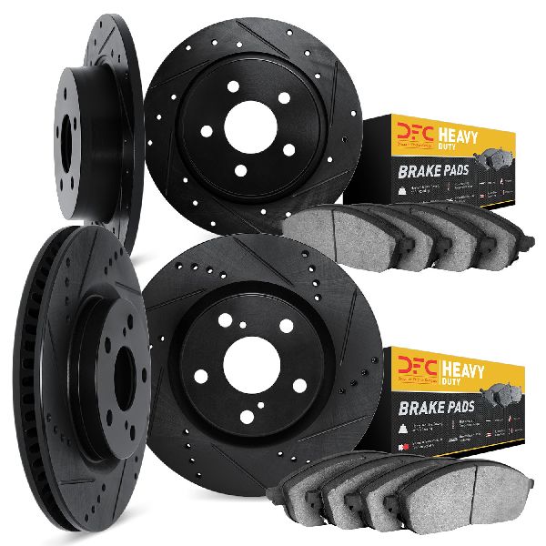 2001-2002 Ford Explorer Sport Disc Brake Kit - Front and Rear (Dynamic Friction)