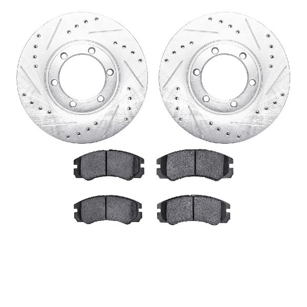 1995 Honda Passport Disc Brake Kit - Front (Dynamic Friction)
