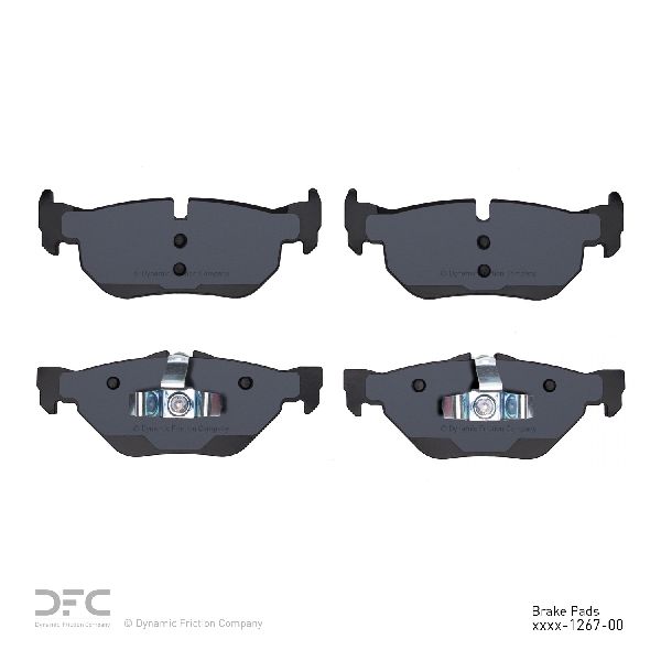 2007-2013 BMW 328i Disc Brake Pad Set - Rear (Dynamic Friction)