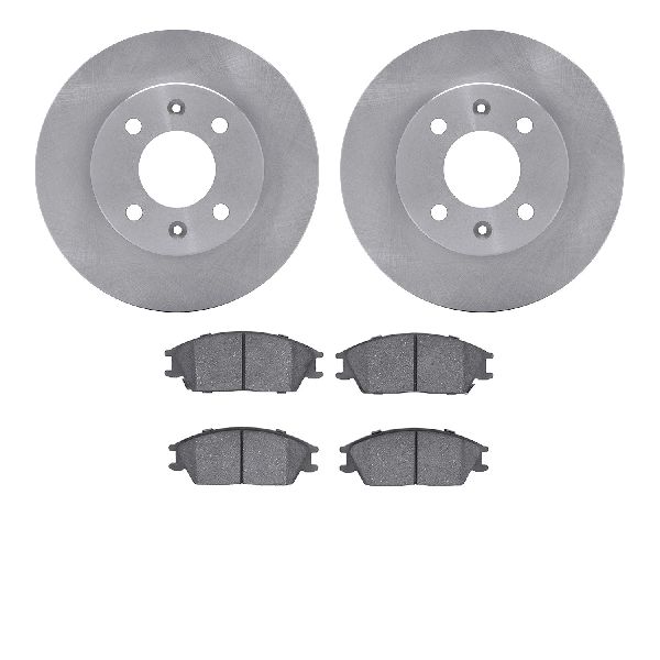 2003-2005 Hyundai Accent Disc Brake Kit - Front (Dynamic Friction)