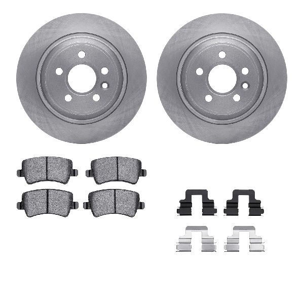 2008-2016 Volvo S80 Disc Brake Kit - Rear (Dynamic Friction)