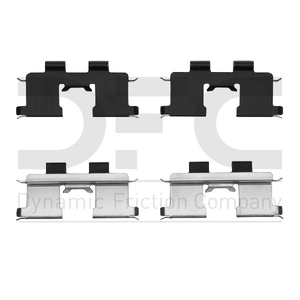 2006-2009 Hyundai Azera Disc Brake Hardware Kit - Rear (Dynamic Friction)