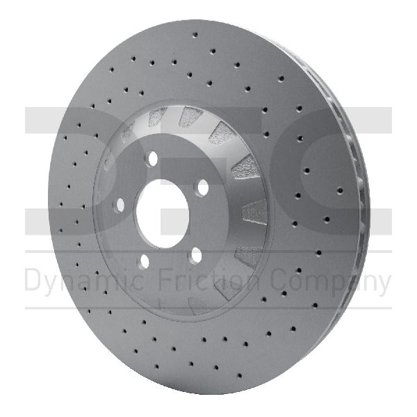 2016-2018 Ford Mustang Disc Brake Rotor - Front Left (Dynamic Friction)