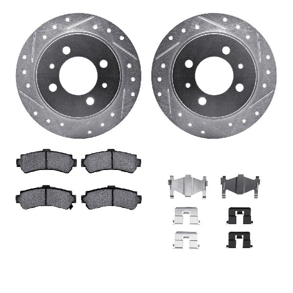 1995-1999 Nissan Sentra Disc Brake Kit - Rear (Dynamic Friction)