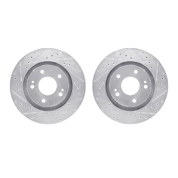 2018-2022 Mitsubishi Outlander PHEV Disc Brake Rotor Set - Front (Dynamic Friction)