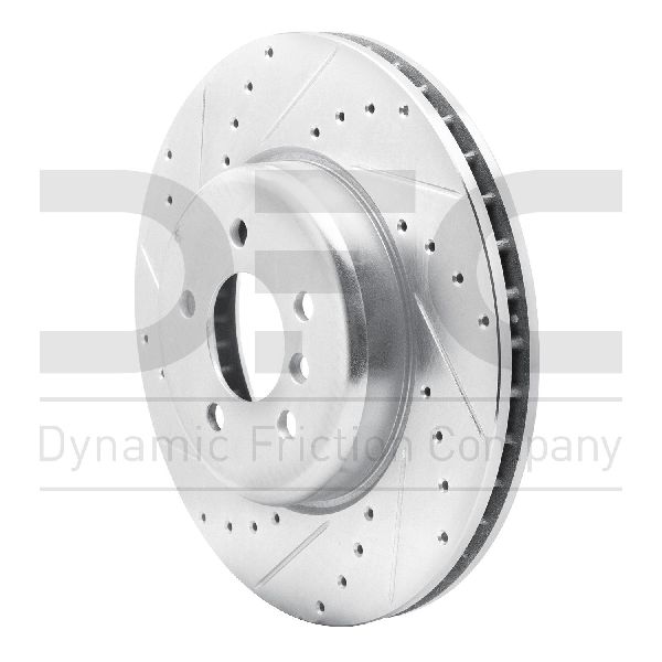 2011-2016 BMW 535i Disc Brake Rotor - Front Left (Dynamic Friction)