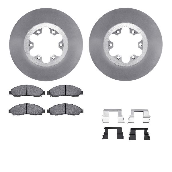 2004-2008 GMC Canyon Disc Brake Kit - Front (Dynamic Friction)