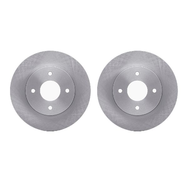 2004-2006 Nissan Sentra Disc Brake Rotor Set - Rear (Dynamic Friction)