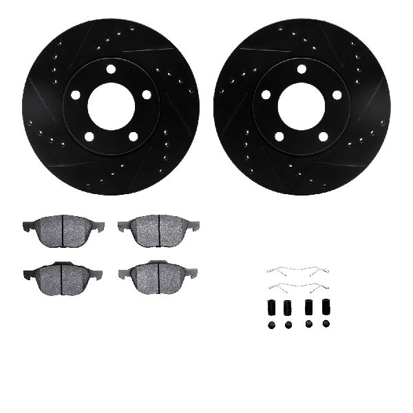 2004-2013 Mazda 3 Disc Brake Kit - Front (Dynamic Friction)
