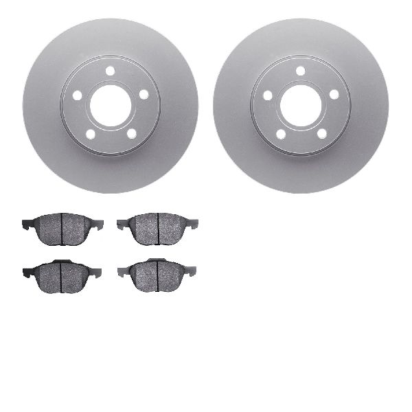 2013-2018 Ford C-Max Disc Brake Kit - Front (Dynamic Friction)