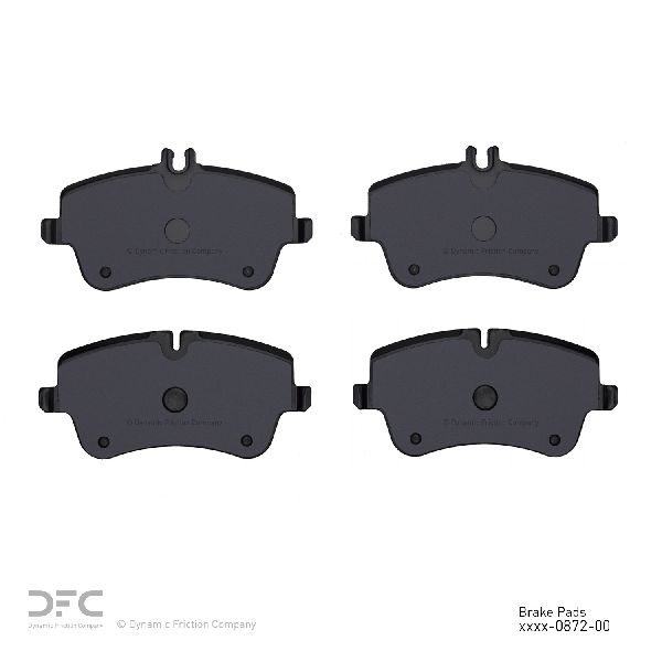 2006-2007 Mercedes-Benz C280 Disc Brake Pad Set - Front (Dynamic Friction)