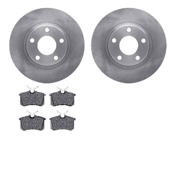 2001-2003 Audi S8 Disc Brake Kit - Rear (Dynamic Friction)