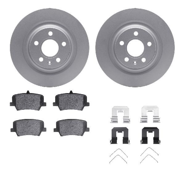 2019-2023 Volvo XC40 Disc Brake Kit - Rear (Dynamic Friction)