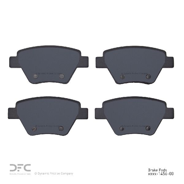 2010-2013 Audi A3 Disc Brake Pad Set - Rear (Dynamic Friction)