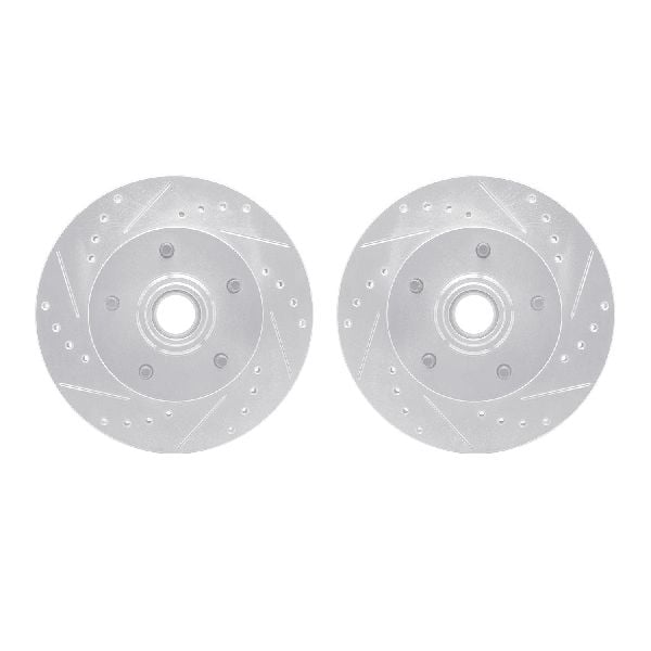 1968-1969 Chevrolet Camaro Disc Brake Rotor Set - Front (Dynamic Friction)
