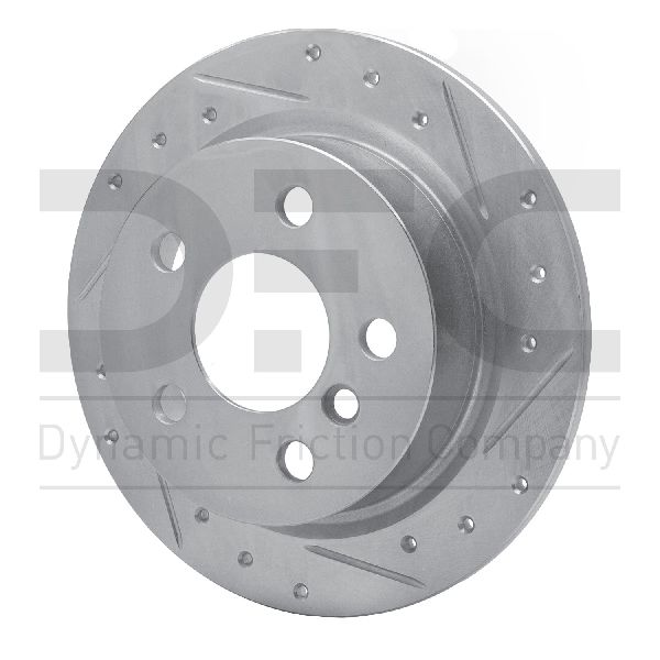 2014-2024 Mini Cooper Disc Brake Rotor - Rear Right (Dynamic Friction)