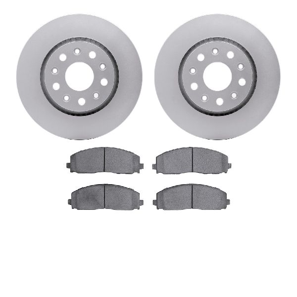2018-2022 Jeep Wrangler Disc Brake Kit - Front (Dynamic Friction)
