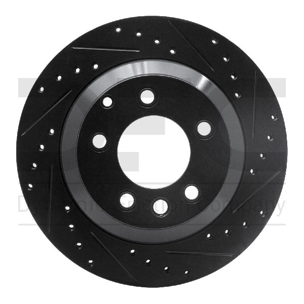 2007-2015 Audi Q7 Disc Brake Rotor - Rear Right (Dynamic Friction)