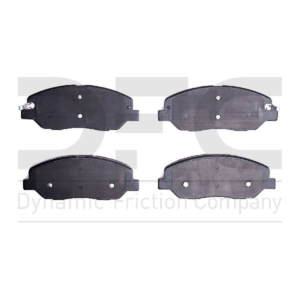 2007-2008 Hyundai Entourage Disc Brake Pad Set - Front (Dynamic Friction)