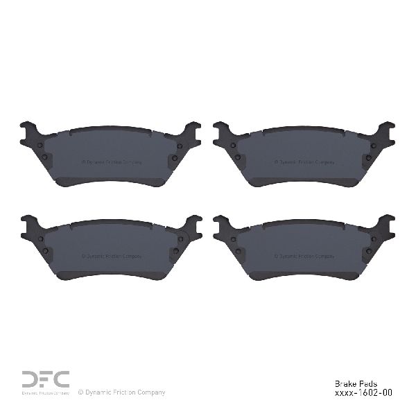 2012-2014 Lincoln Mark LT Disc Brake Pad Set - Rear (Dynamic Friction)