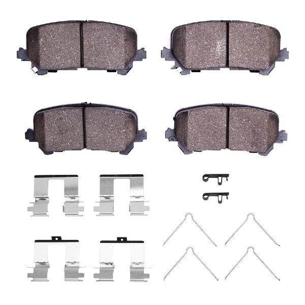 2019-2025 Honda Passport Disc Brake Pad Set - Rear (Dynamic Friction)