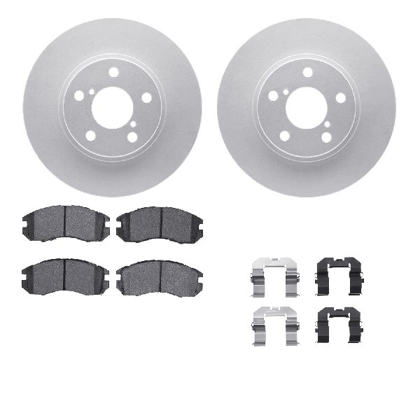 1990-1996 Subaru Legacy Disc Brake Kit - Front (Dynamic Friction)