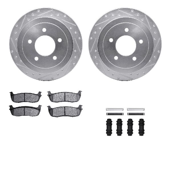 2002 Lincoln Blackwood Disc Brake Kit - Rear (Dynamic Friction)