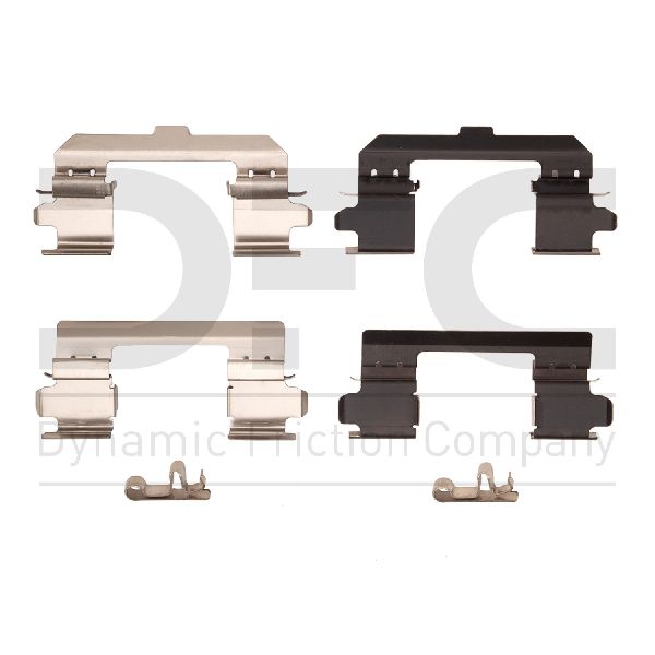 2015-2023 Ford Mustang Disc Brake Hardware Kit - Front (Dynamic Friction)