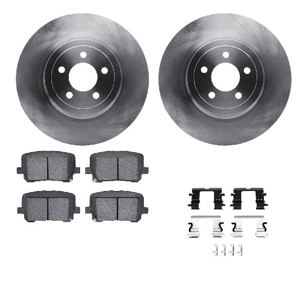 2014-2023 Dodge Charger Disc Brake Kit - Rear (Dynamic Friction)