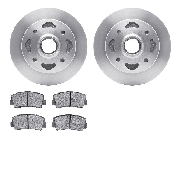 1984-1985 Mazda RX-7 Disc Brake Kit - Front (Dynamic Friction)