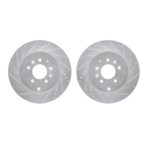 2007-2015 Mazda CX-9 Disc Brake Rotor Set - Rear (Dynamic Friction)