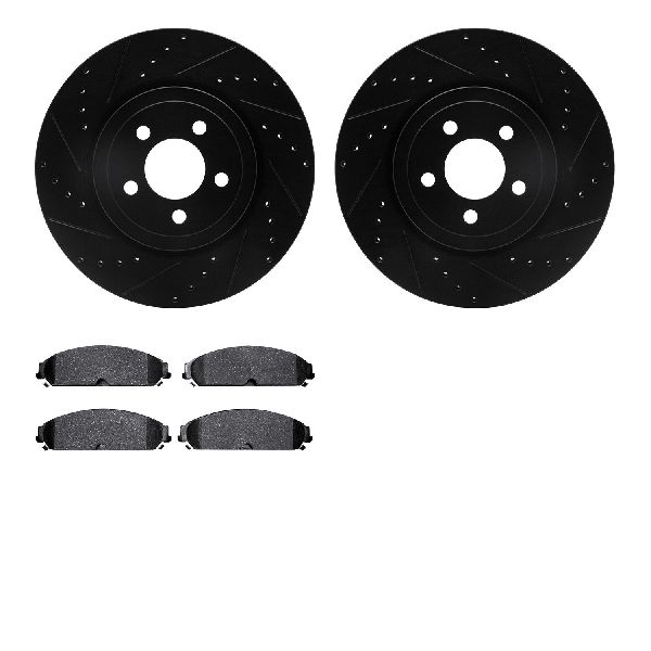 2006-2014 Dodge Charger Disc Brake Kit - Front (Dynamic Friction)