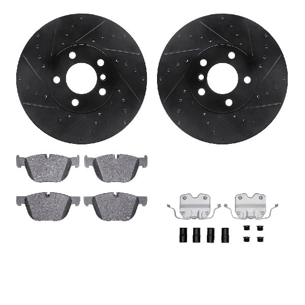 2007-2018 BMW X5 Disc Brake Kit - Front (Dynamic Friction)