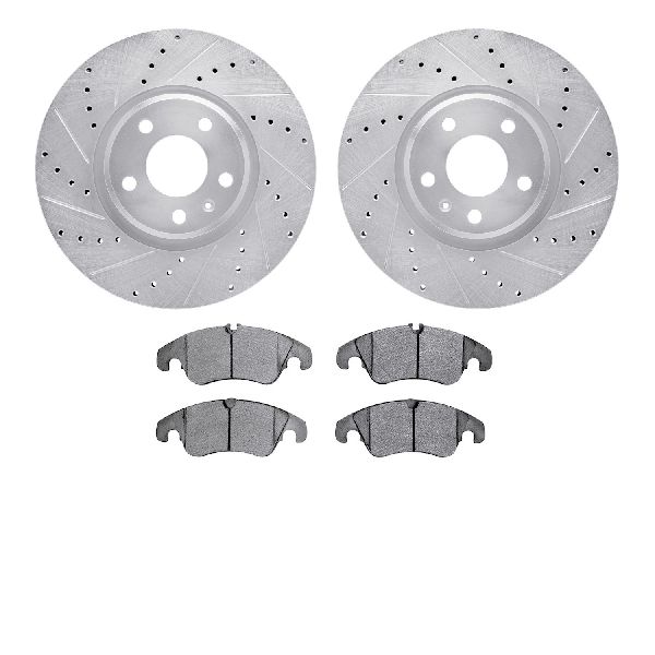 2012-2016 Audi A4 Disc Brake Kit - Front (Dynamic Friction)