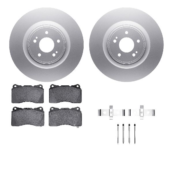 2008-2015 Mitsubishi Lancer Disc Brake Kit - Front (Dynamic Friction)
