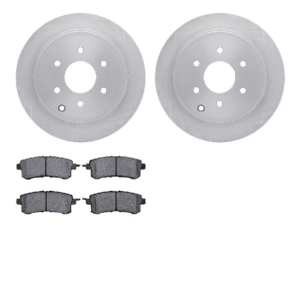 2011-2013 INFINITI QX56 Disc Brake Kit - Rear (Dynamic Friction)