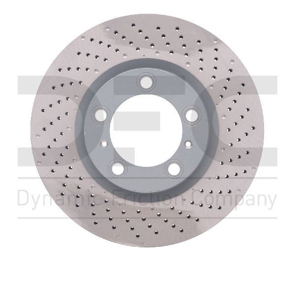 2013-2016 Porsche Boxster Disc Brake Rotor - Front Right (Dynamic Friction)