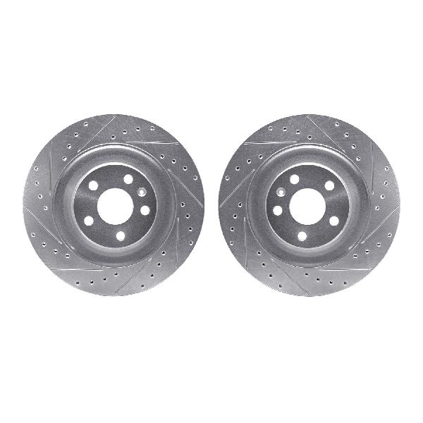 2016-2023 Volvo XC90 Disc Brake Rotor Set - Rear (Dynamic Friction)