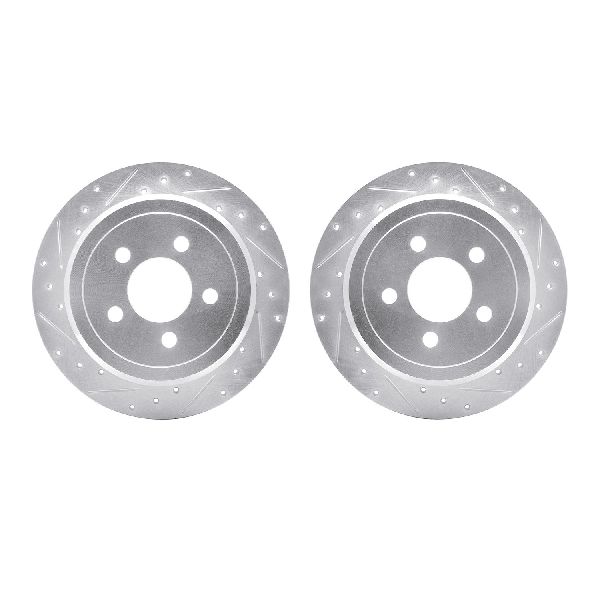 2007-2011 Dodge Nitro Disc Brake Rotor Set - Rear (Dynamic Friction)