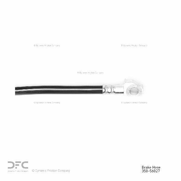 1992-1997 Ford Crown Victoria Brake Hydraulic Hose - Rear Left (Dynamic Friction)