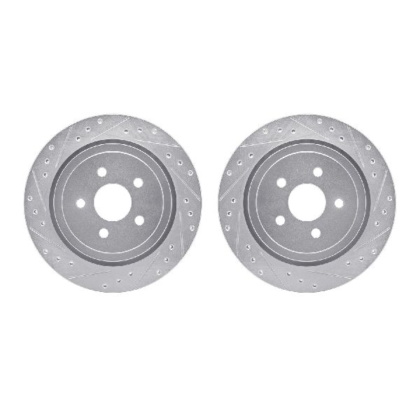 1991-1995 Dodge Spirit Disc Brake Rotor Set - Rear (Dynamic Friction)
