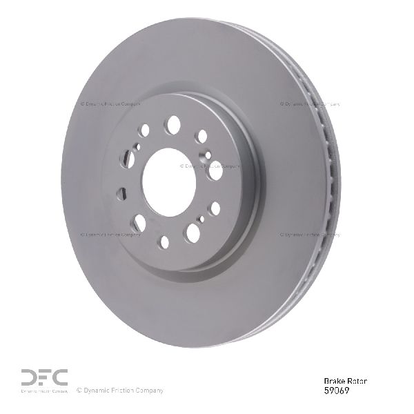 2017-2021 Honda Clarity Disc Brake Rotor - Front (Dynamic Friction)