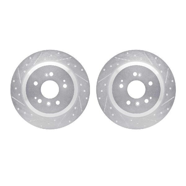 2017-2024 Honda Ridgeline Disc Brake Rotor Set - Rear (Dynamic Friction)