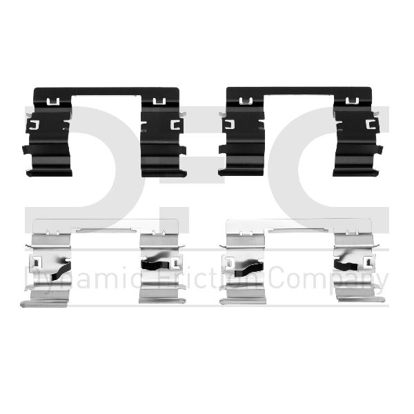 2008-2013 Chevrolet Avalanche Disc Brake Hardware Kit - Front (Dynamic Friction)