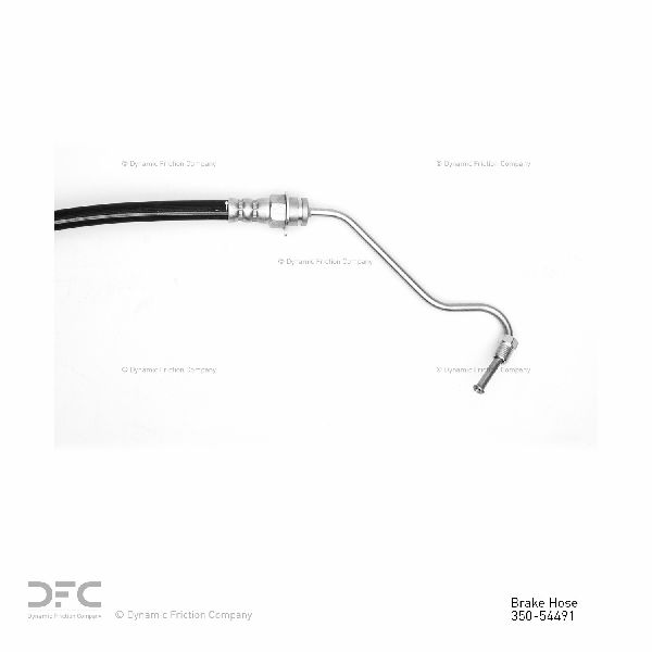 1978-1979 Ford F-150 Brake Hydraulic Hose - Front Upper (Dynamic Friction)