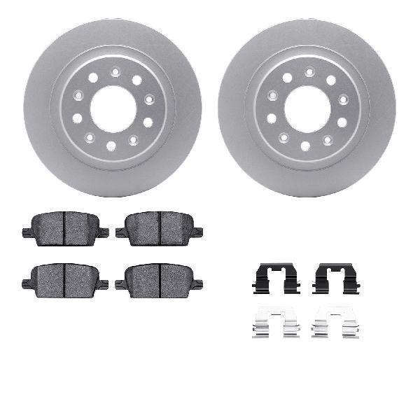2016-2022 Chevrolet Malibu Disc Brake Kit - Rear (Dynamic Friction)