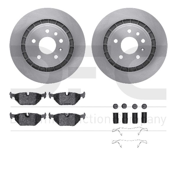 2002-2010 Saab 9-5 Disc Brake Kit - Rear (Dynamic Friction)