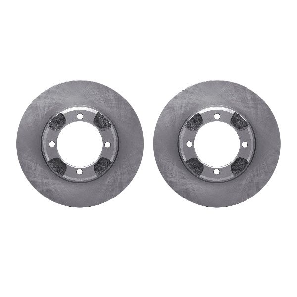 1985-1990 Mitsubishi Mirage Disc Brake Rotor Set - Front (Dynamic Friction)