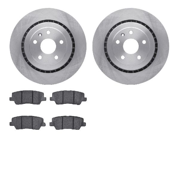 2015-2019 Cadillac ATS Disc Brake Kit - Rear (Dynamic Friction)