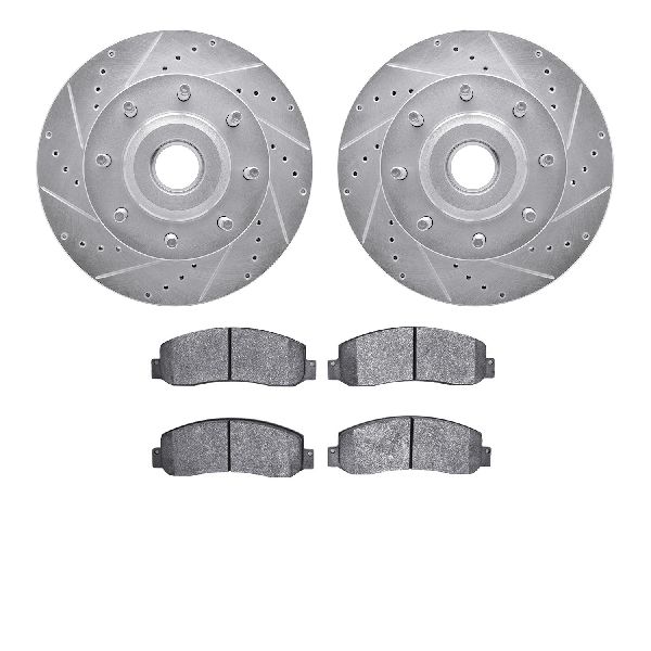 2005-2007 Ford F-350 Super Duty Disc Brake Kit - Front (Dynamic Friction)